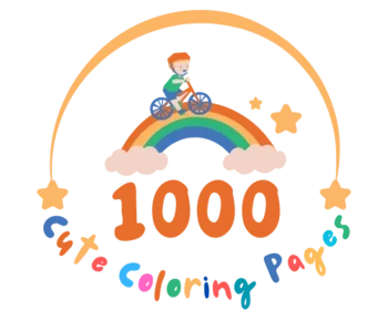 1000 cute coloring pages main logo